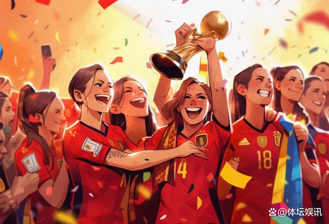 西班牙女足比赛中积极参与，取得胜利
